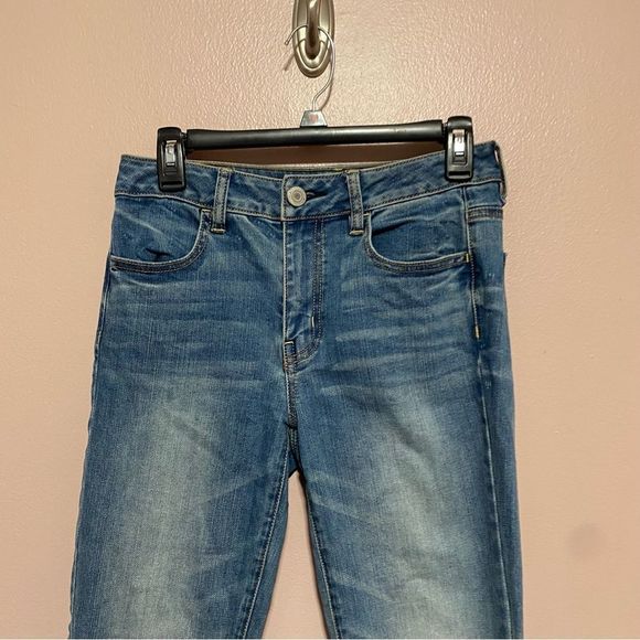 American Eagle hi-rise jeggings size 4 short - Picture 5 of 6
